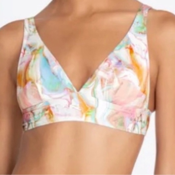 Johnny Was Calme Marble bikini set with swim top - Picture 6 of 16